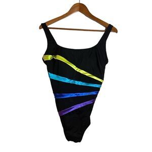 NWT! Great‎ Lengths one piece bathing suit. Size 14